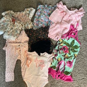 Gently loved 12 month bundle baby girls clothing